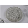 Image 2 : Crystal Ashtray, Glass Vase, Glass Flower Frog, Pedestal Dish w/ Glass Dome Cover & Crystal Dish w/G
