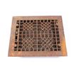 Image 2 : Vintage Floor/Wall Grate/Register - (Hot or Cold Air) 8"x10" w/o Lip