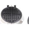 Image 7 : Cuisinart Waffle Iron (working), (4) Large (13") Gold Plastic Plates & (2) 8" Glass Plates (Gold/Sil