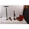 Image 1 : Vintage Bottle Capper, Bicycle Pump, Propane Torch Kit w/Box (No Bottle) & Misc.