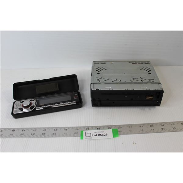 Sony Automotive CD Player With Removeable Face