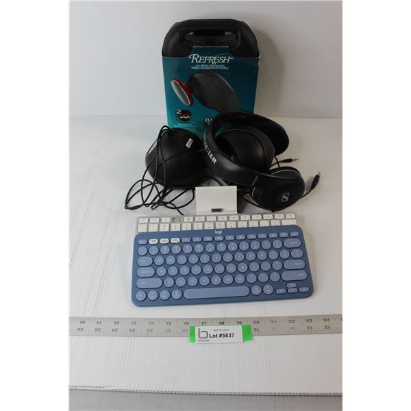 Massager, Headphones, Speakers, Keyboards