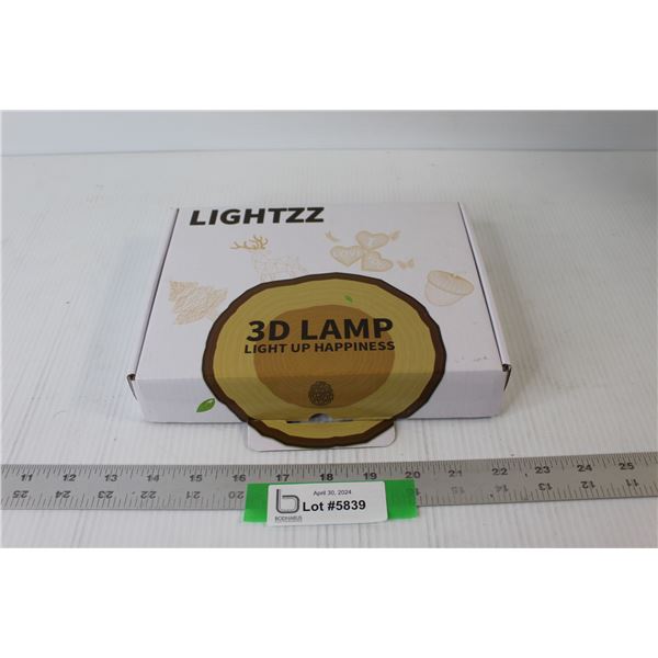 Lightzz 3D Lamp In Box - Works