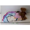 Image 1 : Disney Princess Blanket, Teddy Bear