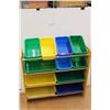 Image 1 : * Toy Organizer With Plastic Bins