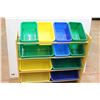 Image 2 : * Toy Organizer With Plastic Bins