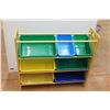 Image 3 : * Toy Organizer With Plastic Bins