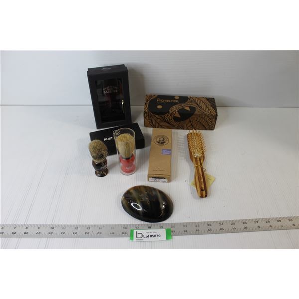 Shaving Brushes, Razor, Bamboo Hair Brush, Brushes,