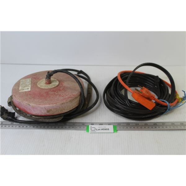 Allied Floating Tank De-Icer (untested) - Heating Wire w/Built in Thermostat (untested)