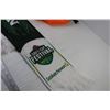Image 4 : Saskatchewan Grey Cup 2022 Scarf - Black Cat Basket - Leather Hat Stained - (3) Sask Milk Backpacks 
