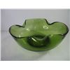 Image 4 : Glass Purple Vase and Green Bowl