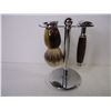 Image 2 : Men's Shaving Set and (5) Pieces of Barware