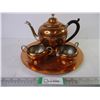 Image 1 : Vintage Copper Tea Set