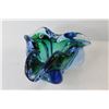 Image 5 : (2) Art Glass Pieces - Plate, Bowl