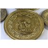 Image 4 : (4) Brass Decor Plates