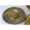 Image 5 : (4) Brass Decor Plates