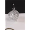 Image 5 : (5 pcs) Crystal Candy Dishes & Dominion - 9 Clear Glass Insulator