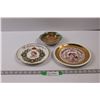 Image 1 : (2) Queen Elizabeth II Coronation Commemorative Plates & Iridescent Dish