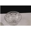 Image 7 : (2 pcs) Crystal Candy Dishes & (1) Lid
