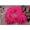 Image 2 : (4) Feather Boas (3- Pink, 1- Black/White) & Panasonic Cordless Phone w/Base and Cords (Untested)