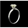 Image 3 : GIA Cert 0.74 ctw Diamond Solitaire Ring - 14KT White Gold