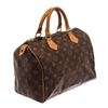 Image 3 : Louis Vuitton Brown Monogram Canvas Speedy 30 Satchel Bag