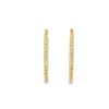 Image 2 : 2.50 ctw Diamond Hoop Earrings - 14KT Yellow Gold