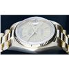 Image 3 : Rolex Mens 18K Yellow Gold Double Quickset Champagne Index President Wristwatch