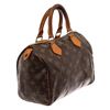 Image 3 : Louis Vuitton Brown Monogram Canvas Speedy 25 Satchel Bag