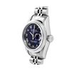 Image 3 : Rolex Ladies Quickset Sapphire Stainless Steel Blue Roman Smooth Bezel Date Watc