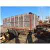 Image 2 : *Lockport- Offsite* 14' Wood Grain Box and Hoist Trailer 900-20 Duallys