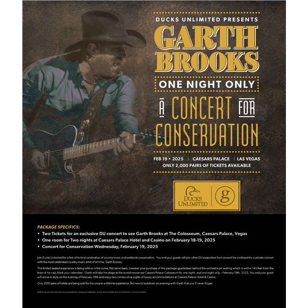 Garth Brooks Concert for Conservation in Las Vegas