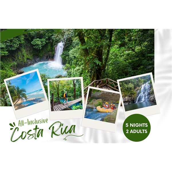 Costa Rica All-Inclusive for 2