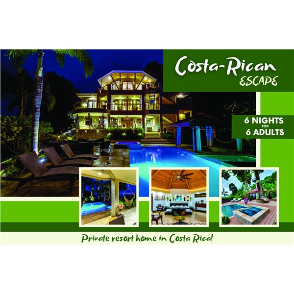 Costa Rica Private Resort for 6