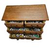 Image 1 : VINTAGE JEWELRY BOX FULL OF VINTAGE JEWELRY