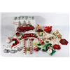 Image 1 : CHRISTMAS BOX FULL OF VINTAGE CHRISTMAS DECORATION