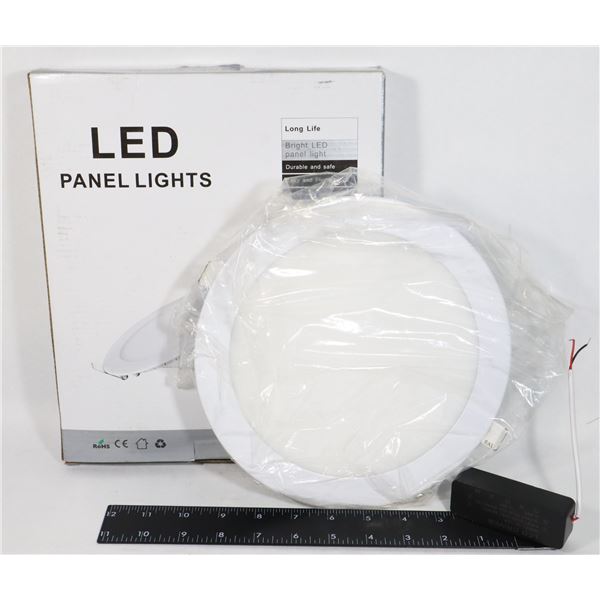 NEW LED PANEL LIGHT KIT. ROUND 18W