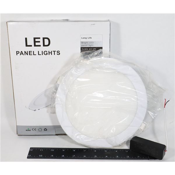 NEW LED PANEL LIGHT KIT. ROUND 18W