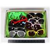Image 1 : TWELVE PAIRS OF FASHION AND FUN STYLE SUNGLASSES S