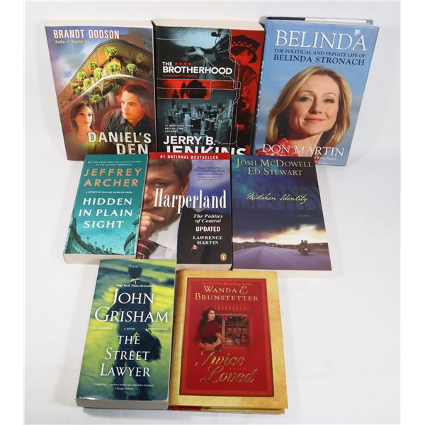 BOOKS- SUSPENSE, 1ST EDITIONS, NOVEL, BIOGRAPHIES