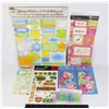 Image 1 : SCRAPBOOKING CRAFTING LOT- BRIGHT RETRO