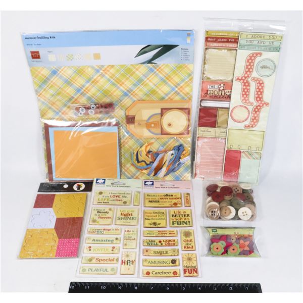 SCRAPBOOKING CRAFTING LOT- SUN ROOM