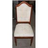 Image 1 : WOOD/ FABRIC DINING ROOM CHAIR