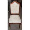 Image 1 : WOOD/ FABRIC DINING ROOM CHAIR