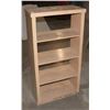 Image 1 : WOOD BOOKCASE/ SHELF, PAINT IN ROUGH SHAPE