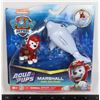 Image 1 : PAW PATROL AQUA PUPS MARSHALL IN BOX