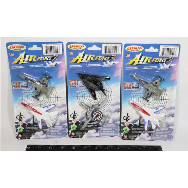X3 AIR FORCE EXPRESS WHEELS TOYS IN PACKAGE