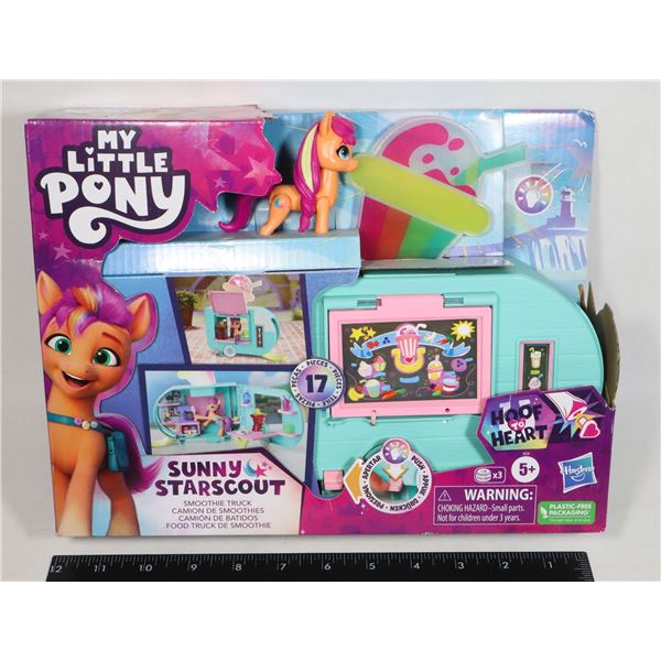 MY LITTLE PONY SUNNY STARSCOUT TOYS IN BOX