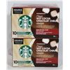 Image 1 : TWO STARBUCKS CLASSIC HOT COCOA K CUPS