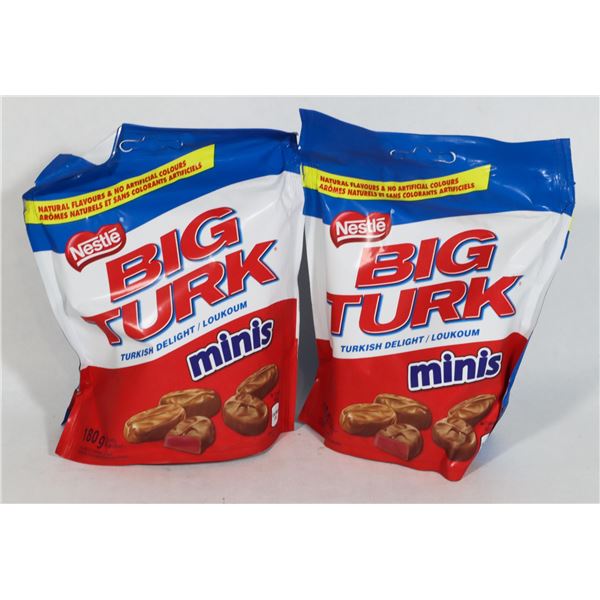 TWO BAGS BIG TURK MINIS